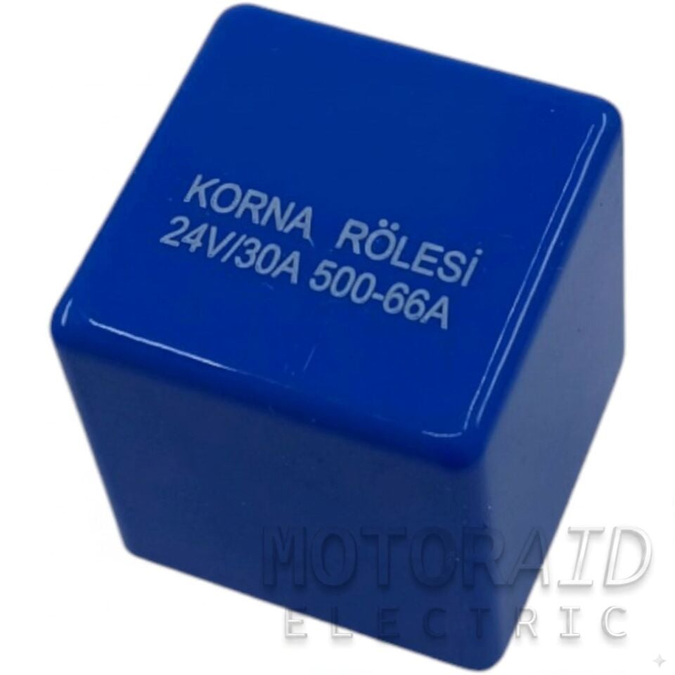 Titreyen Korna Titretme Rölesi 24V 30A 5 Fişli