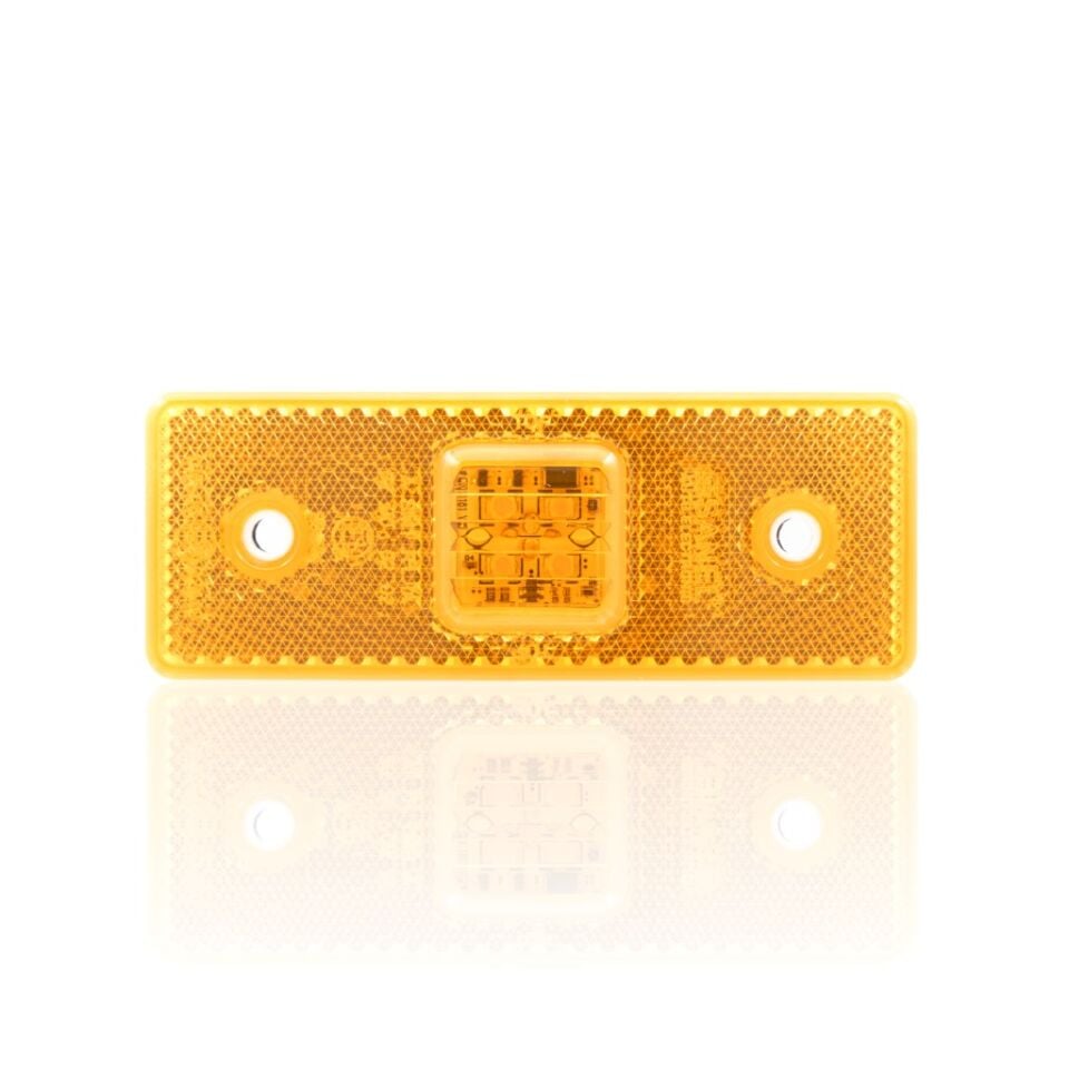 12V 24V Uyumlu Side Sarı Marker 4 Led Lamba Reflektör Su Geçirmez SANEL SML01Y