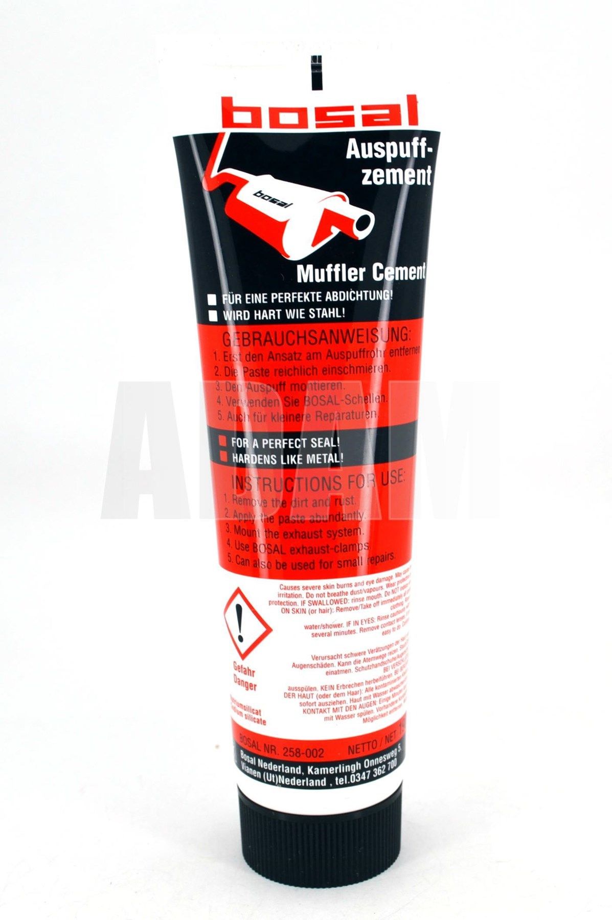 Egzoz Manifold Çatlak Tamir Macunu Isıya Dayanıklı Montaj Pastası BOSAL01