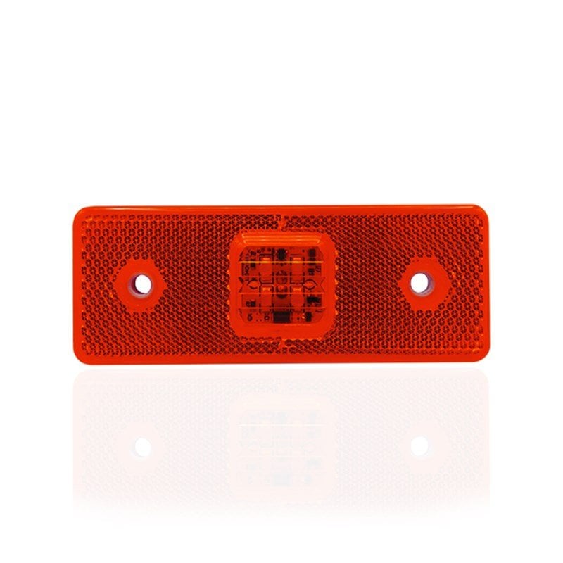 12V 24V Uyumlu Side Kırmızı Marker 4 Led Lamba Reflektör Su Geçirmez SANEL SML01R