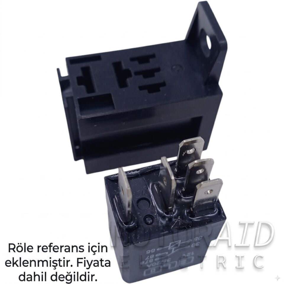 Mikro Röle Soketi Kablosuz Boş 2x6,3 - 3x4,8 ELO 207300001