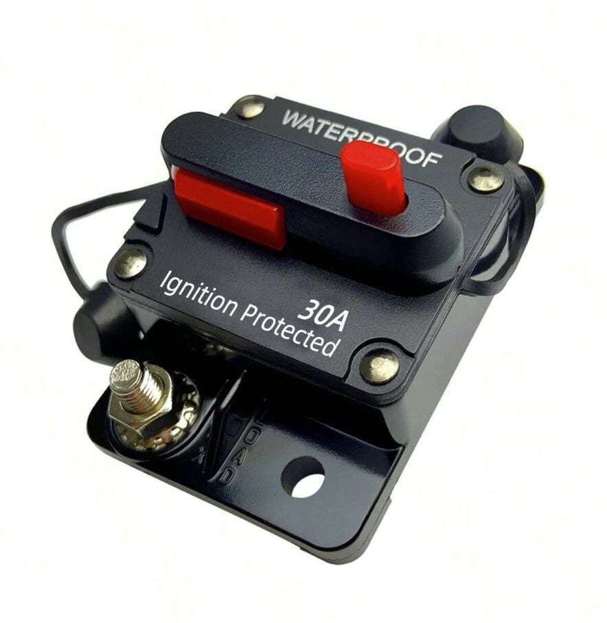 Akü Irgat Sigortası Otomatik Devre Kesici Şalter Anahtar 30A MT-CB5 30AR