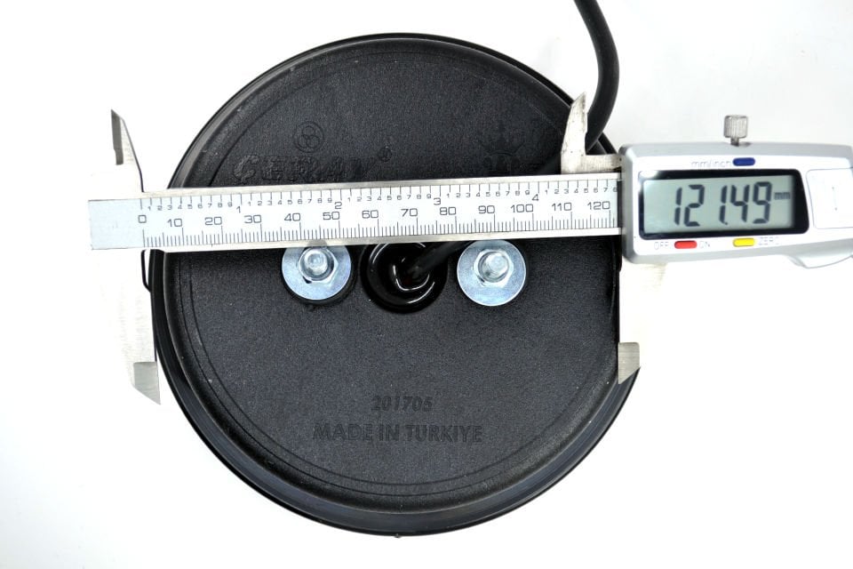 Yuvarlak Led Neon Hamburger Stop Lamba 12V 4 Fonksiyonlu