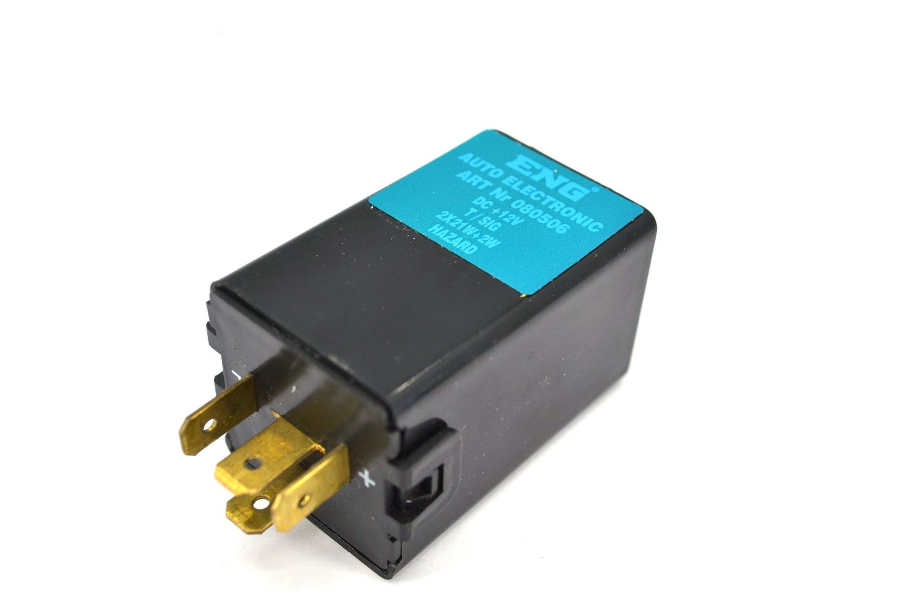 Elektronik Sinyal Flaşörü Rölesi Üniversal Eng 2000 Model Öncesi Eski Otolar İçin 4 Fişli