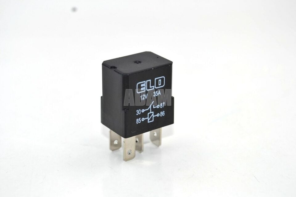 Mikro Röle 12V 35A 4 Fişli Su Geçirmez ELO 780135101