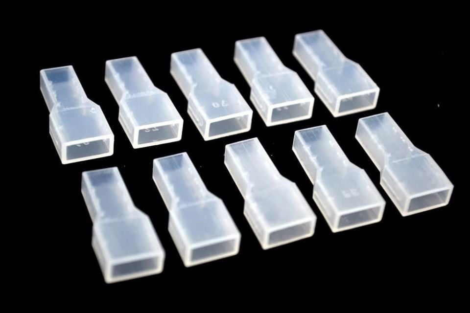 500 Adet 4,8 Dişi Fiş İçin İzolasyon Kılıfı