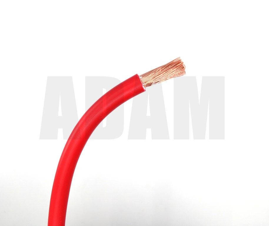 1 Metre 35mm² Kırmızı Bakır Akü Kablosu Fly