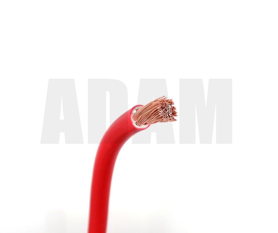 1 Metre 35mm² Kırmızı Bakır Akü Kablosu Fly