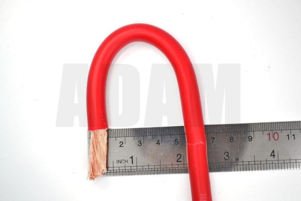1 Metre 35mm² Kırmızı Bakır Akü Kablosu Fly