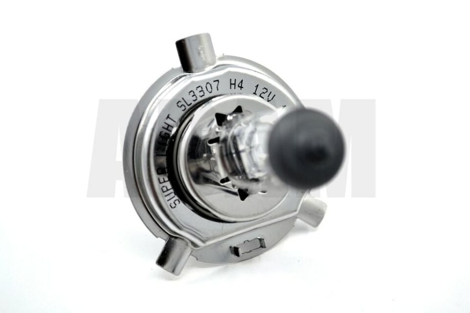 12V H4 Far Ampulü P43t Tırnaklı 100/90W