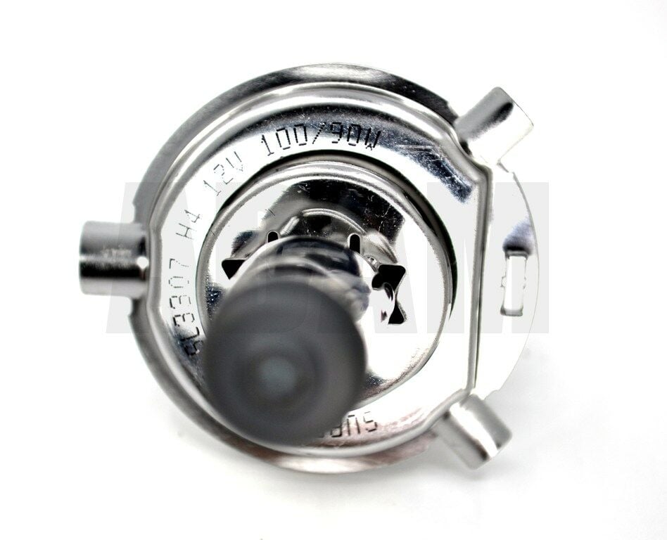 12V H4 Far Ampulü P43t Tırnaklı 100/90W