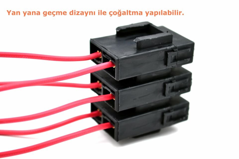 Standart Bıçak Sigorta Yuvası 1mm² Kablolu Kapaklı İç Mekan MT-SY10