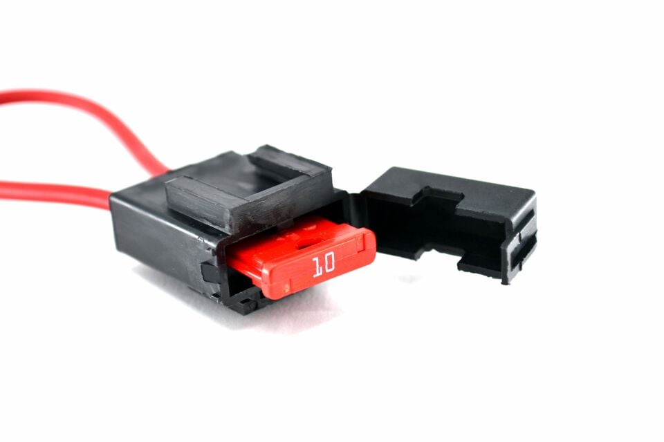 Standart Bıçak Sigorta Yuvası 2.5mm² 20cm Bakır Kablolu Kapaklı İç Mekan