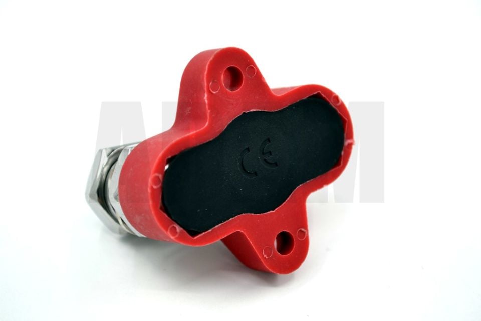 Çift Civata Kırmızı Şase Terminali 2XM10 Kutuplu MT-STM10K2