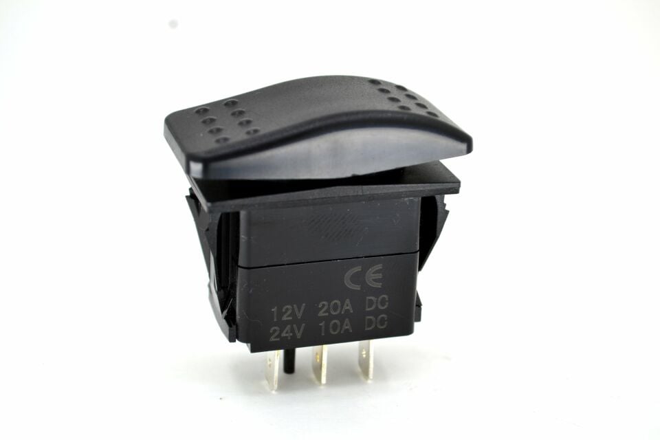 Marine Karavan Anahtar 12V 24V Carling Tip Kalıcı-0-Yaylı MT-ANKY01