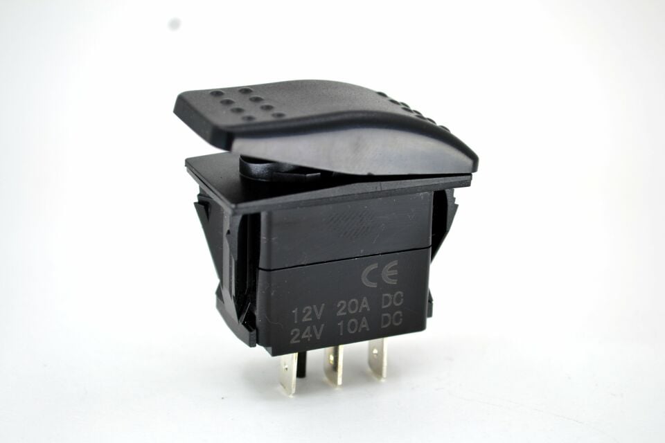 Marine Karavan Anahtar 12V 24V Carling Tip Kalıcı-0-Yaylı MT-ANKY01