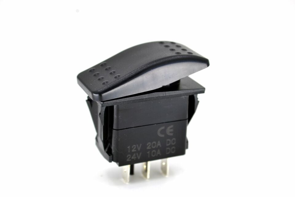 Marine Karavan Anahtar 12V 24V Carling Tip Kalıcı-0-Yaylı MT-ANKY01