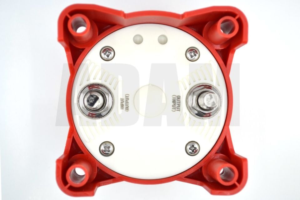 Akü Elektrik Devre Kesici Şalter Anahtar Kırmızı 12V-48V DC 350A MT-ADK350K