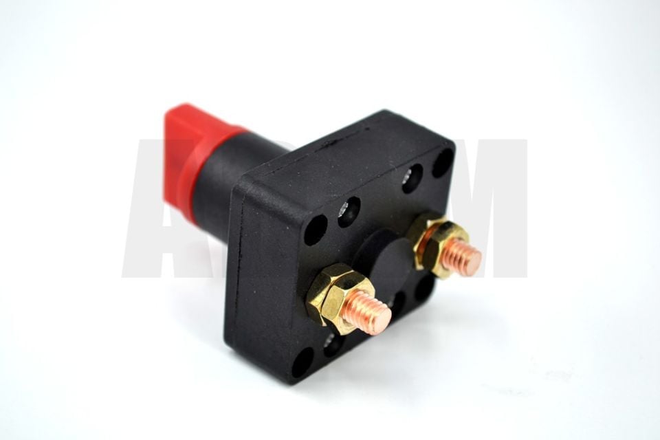 Akü Elektrik Devre Kesici Şalter Anahtar Küçük 12V DC 50A Gömme Tip MT-ADK50