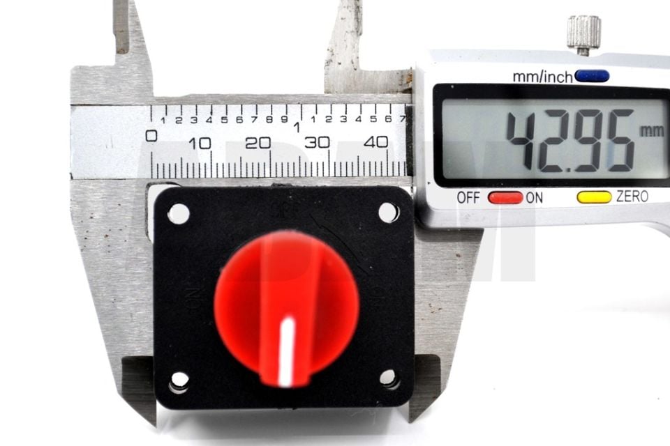 Akü Elektrik Devre Kesici Şalter Anahtar Küçük 12V DC 50A Gömme Tip MT-ADK50