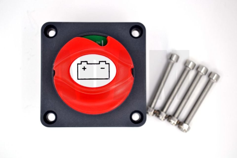 Akü Elektrik Devre Kesici Şalter Anahtar 12V-24V DC 275A Gömme