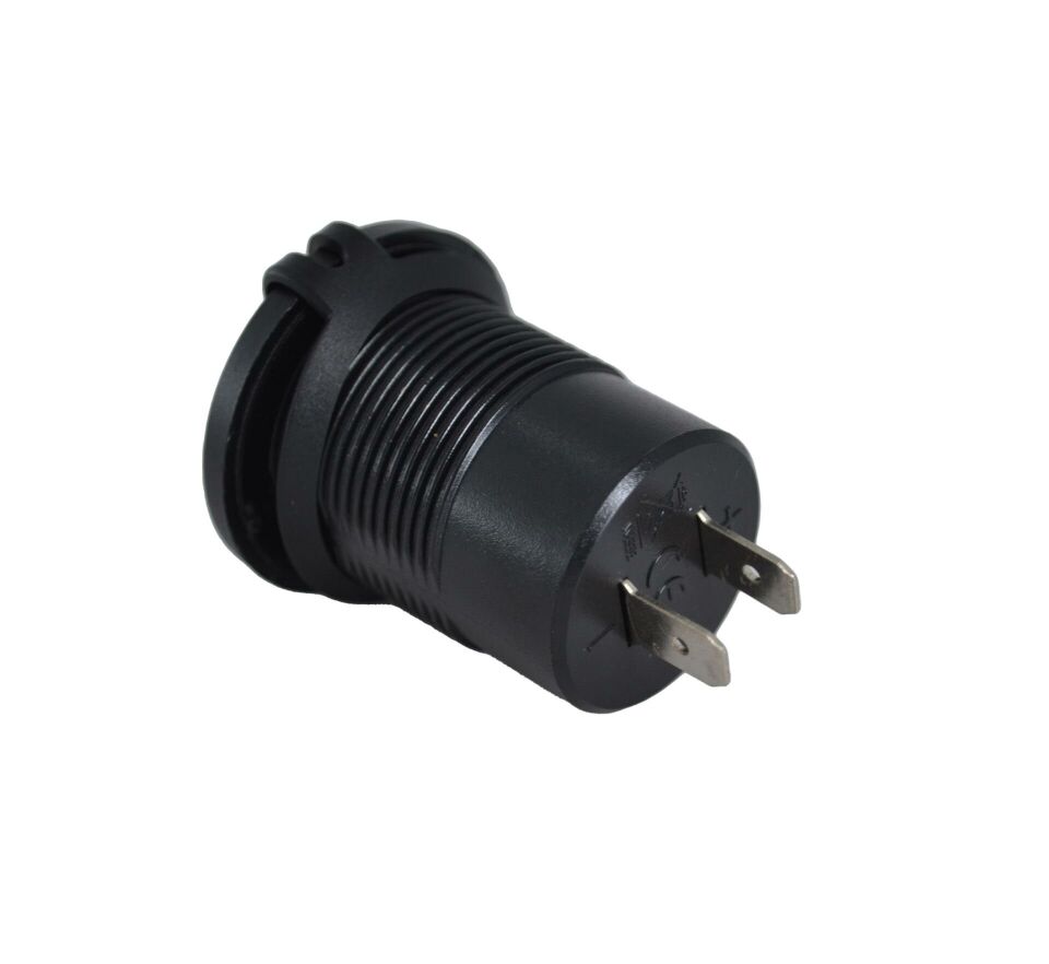 12V 24V DC USB QC3.0 Şarj Port Kadran Voltmetreli Anahtarlı Yuvarlak MT-UP06