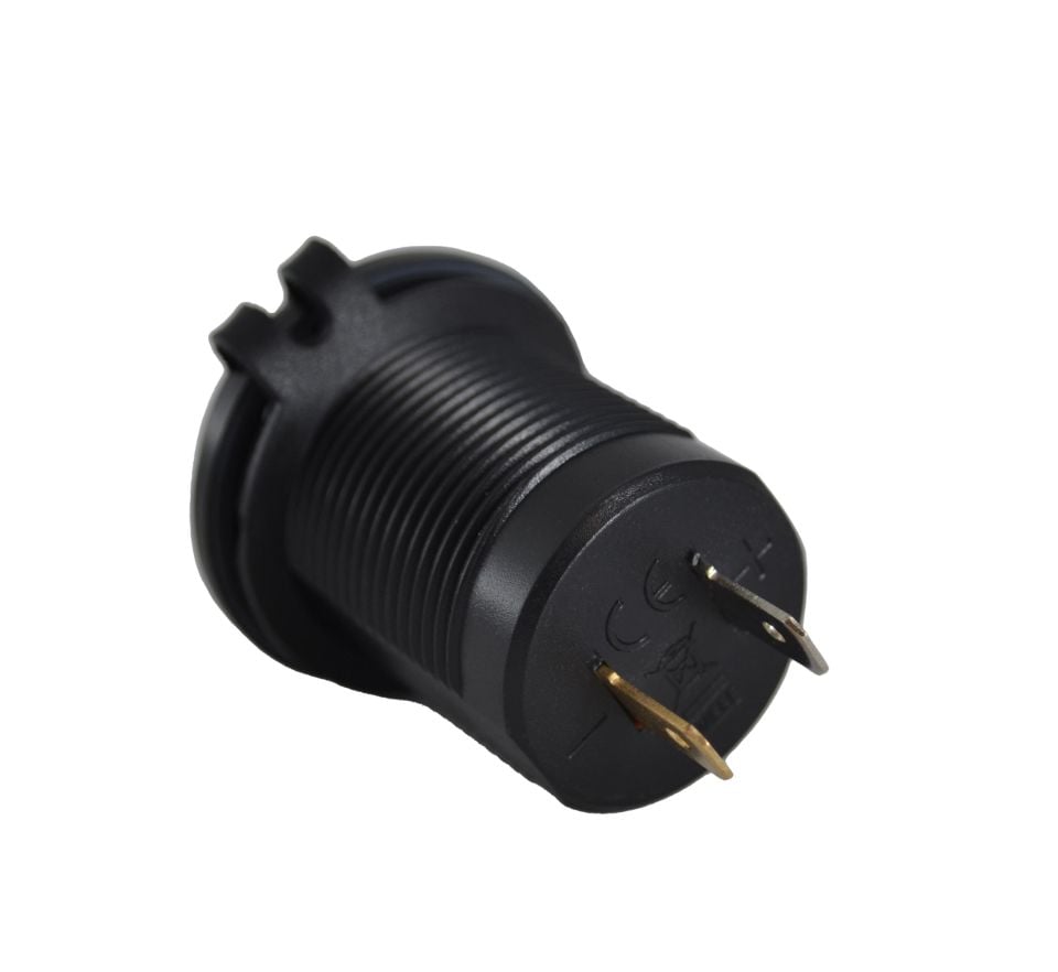 12V 24V DC USB QC3.0 Type-C PD Şarj Port Yuvarlak MT-UP08