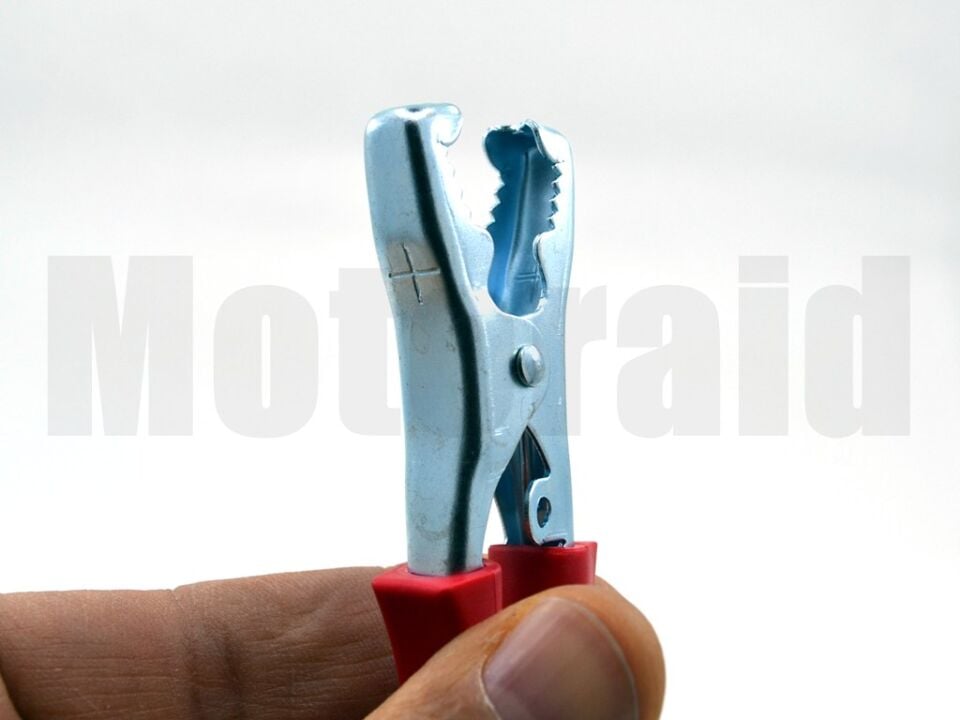 Mini Akü Takviye Pensesi Maşası Artı Eksi Set 40A İtalyan