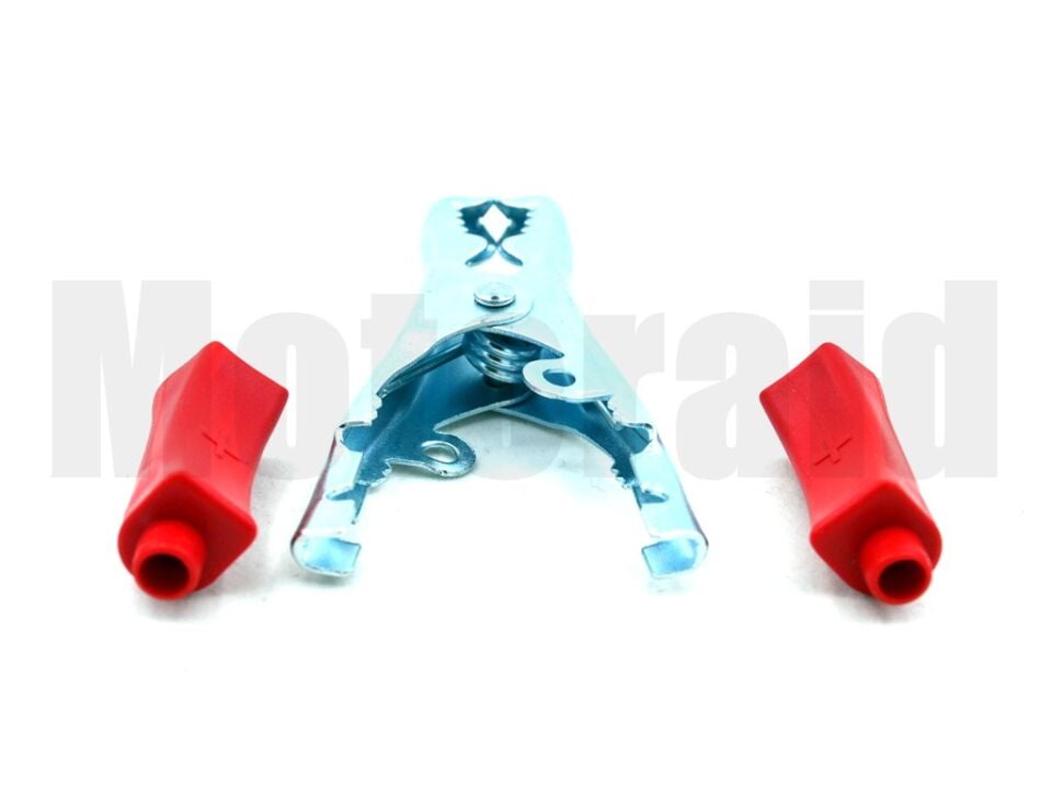 Mini Akü Takviye Pensesi Maşası Artı Eksi Set 40A İtalyan