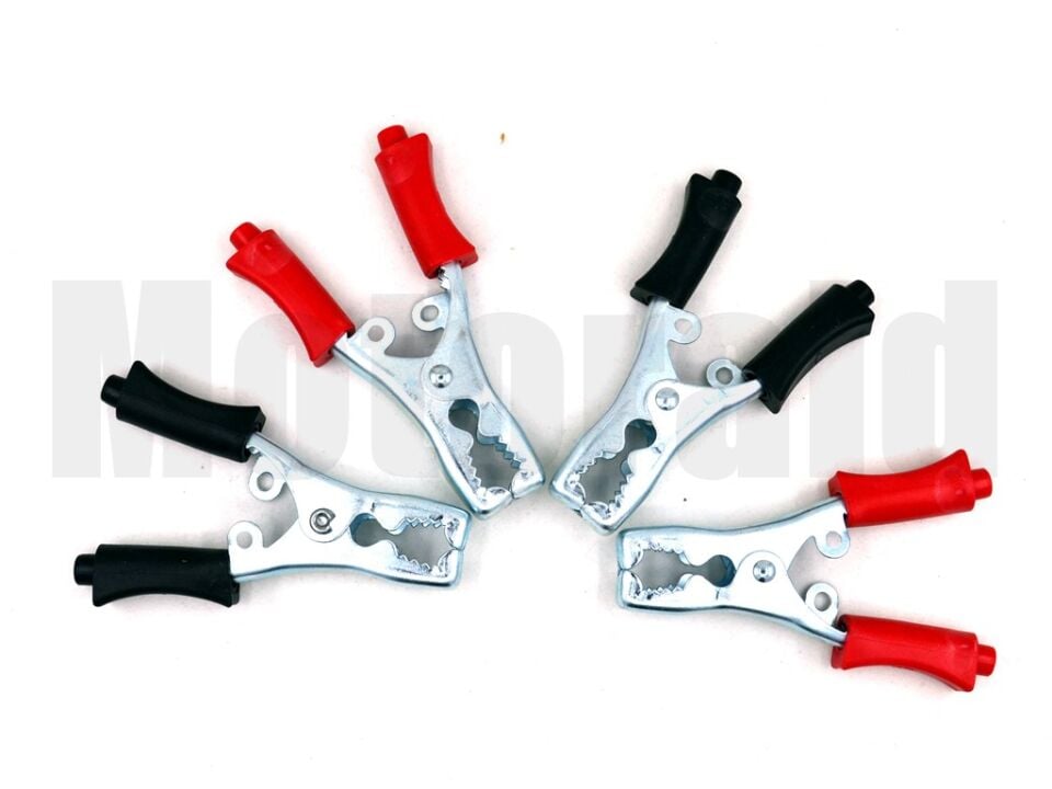 Mini Akü Takviye Pensesi Maşası Artı Eksi Set 40A İtalyan