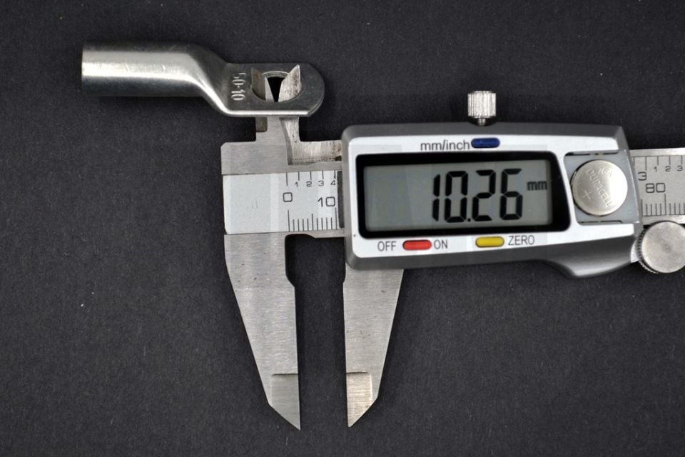 1 Adet Eko Sıkmalı Kablo Pabucu Bakır 50mm M10 Kalaylı Skp TSKPT2-05010