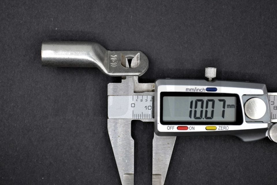 1 Adet Eko Sıkmalı Kablo Pabucu Bakır 70mm M10 Kalaylı Skp TSKPT2-07010