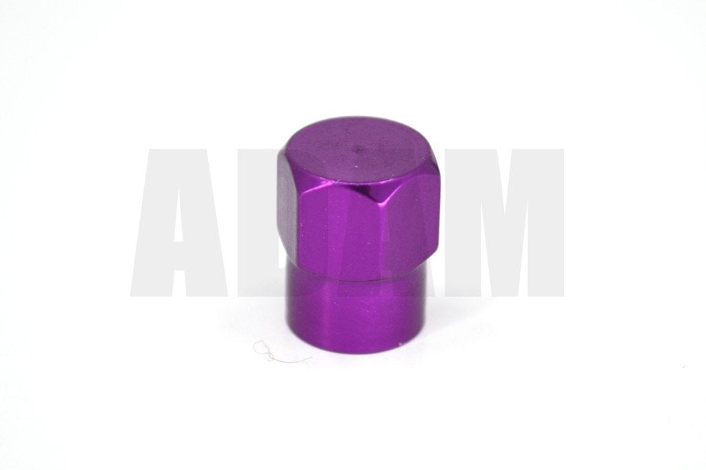 Contalı Aluminyum Sibop Kapağı Metalik Mor Purple