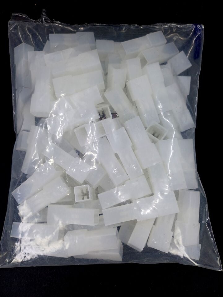 100 Adet Tekli Terminal Dişi Konnektör Kılıf 6,3 (İçine Erkek Fiş Takılır)