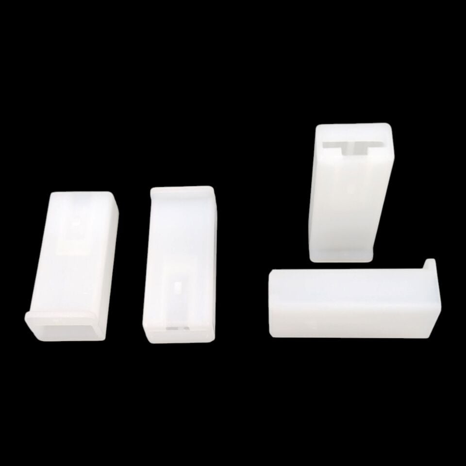 100 Adet Tekli Terminal Erkek Konnektör Kılıf 6,3 (İçine Dişi Fiş Takılır)