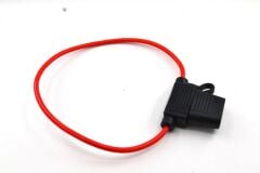 Muhafazalı Standart Bıçak Sigorta Yuvası Kutusu 1mm² Kablolu Kapaklı