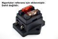 2 Adet Standart Bıçak Sigorta Yuvası Kutusu 2 Sigortalık