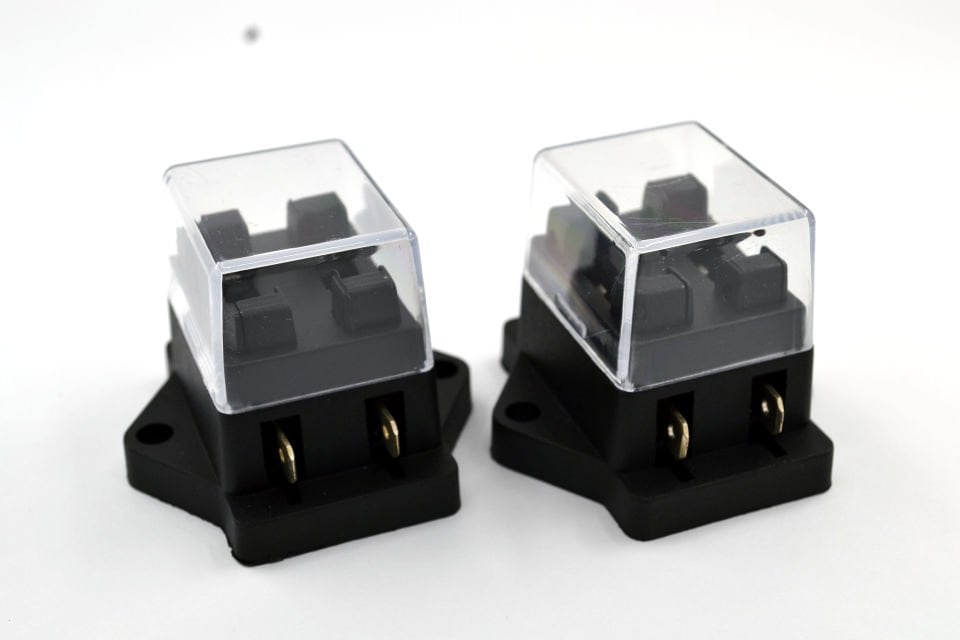 2 Adet Standart Bıçak Sigorta Yuvası Kutusu 2 Sigortalık