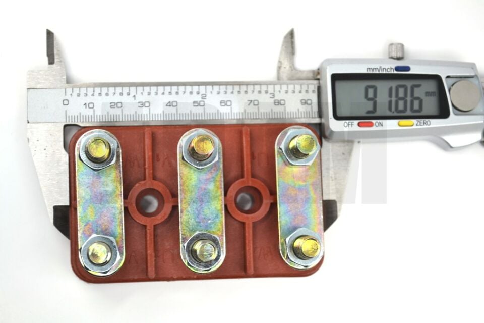 No5 Gamak Tipi Cam Elyaflı Motor Klemensi 91x56 M8 MT-MKE05