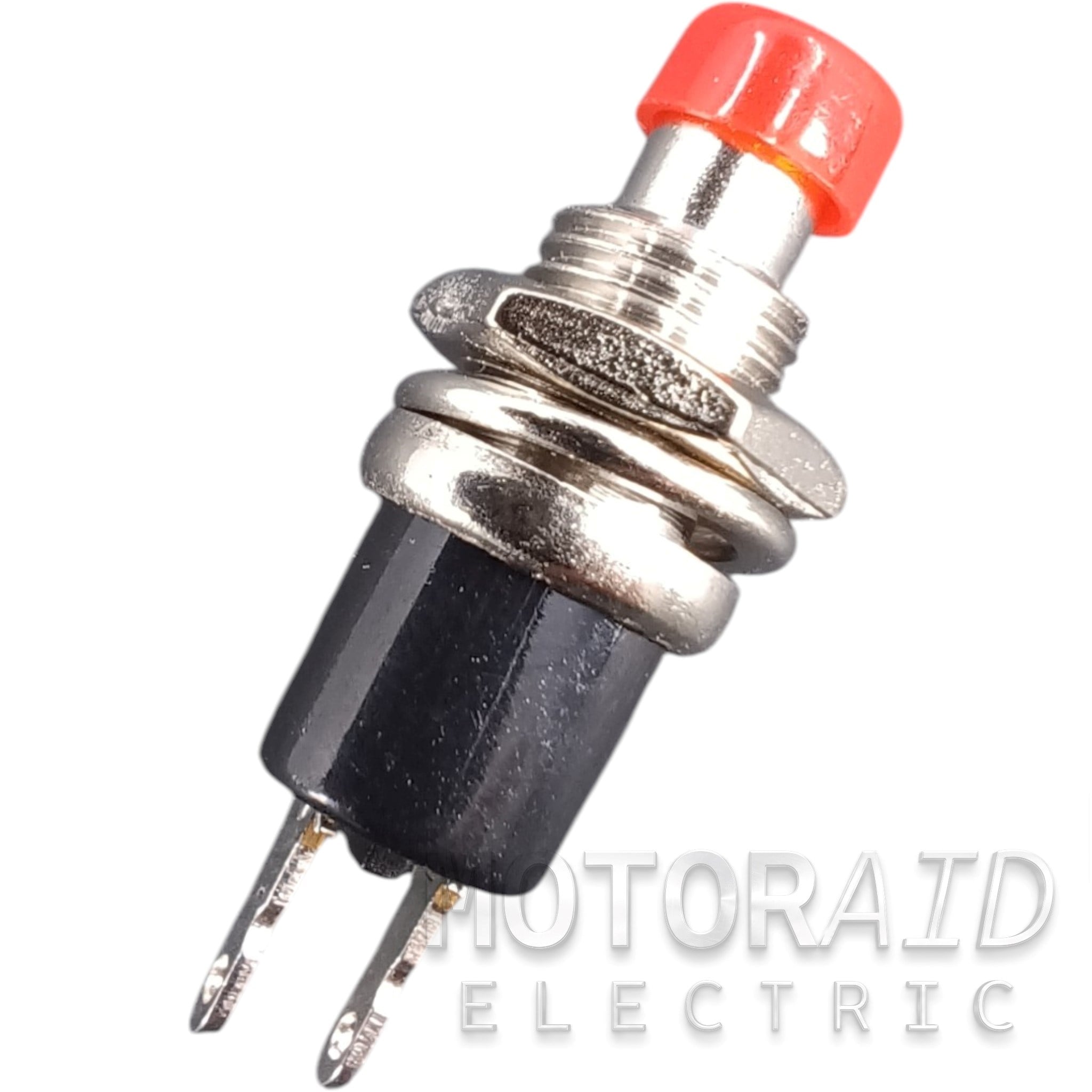 Mini Kırmızı Ters Buton 1-0 Alarm Reset Metal Gövde (NC - Normalde Kapalı) MT-ANY34