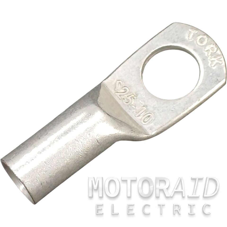 20 Adet Sıkmalı Kablo Pabucu Bakır 25mm M10 Kalaylı Skp TSKP-02510 MT-SKP25M10