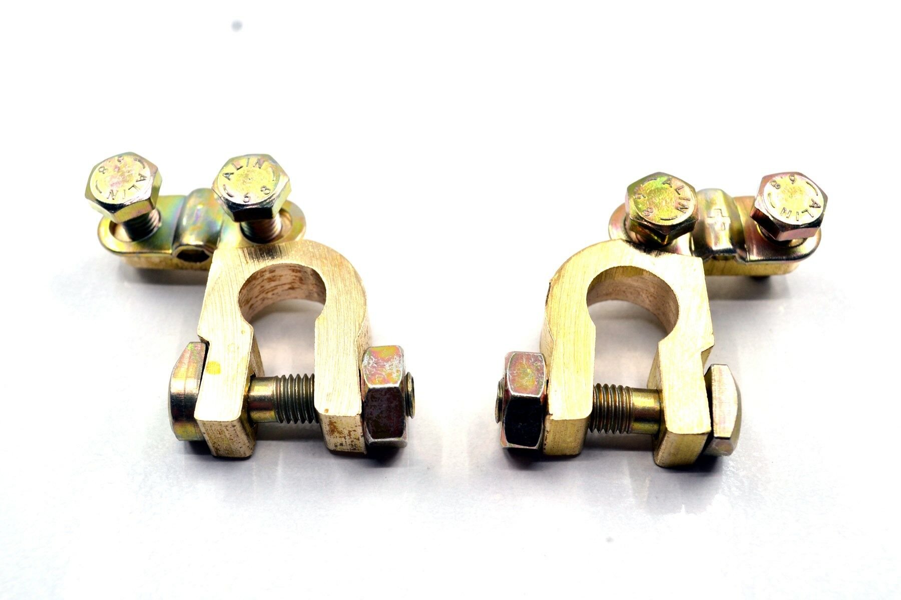 1 Takım Japon Tip Akü Dar Kutup Başı Terminali Prinç Artı Eksi