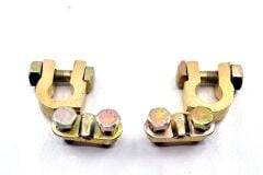 1 Takım Japon Tip Akü Dar Kutup Başı Terminali Prinç Artı Eksi