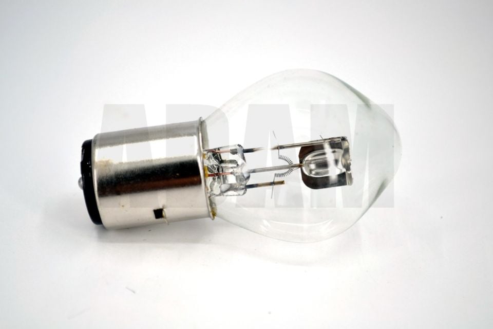 12V 35/35W Çift Devre Far Ampul BA20D Eski Model Motosikletler
