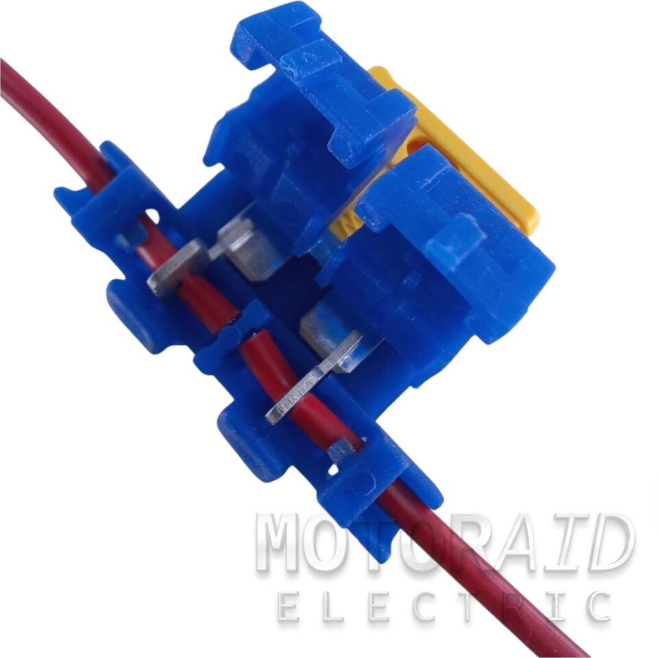 Hızlı Bıçak Sigorta Kutusu 18–14 AWG (0,75 - 2mm²) Standart Bıçak Sigorta Yuvası Mavi
