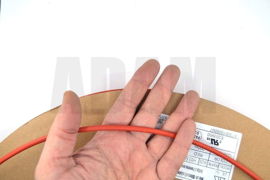 200 Metre 3,2mm Kırmızı Isı İle Daralan Makaron Isıyla MT-M3.2K