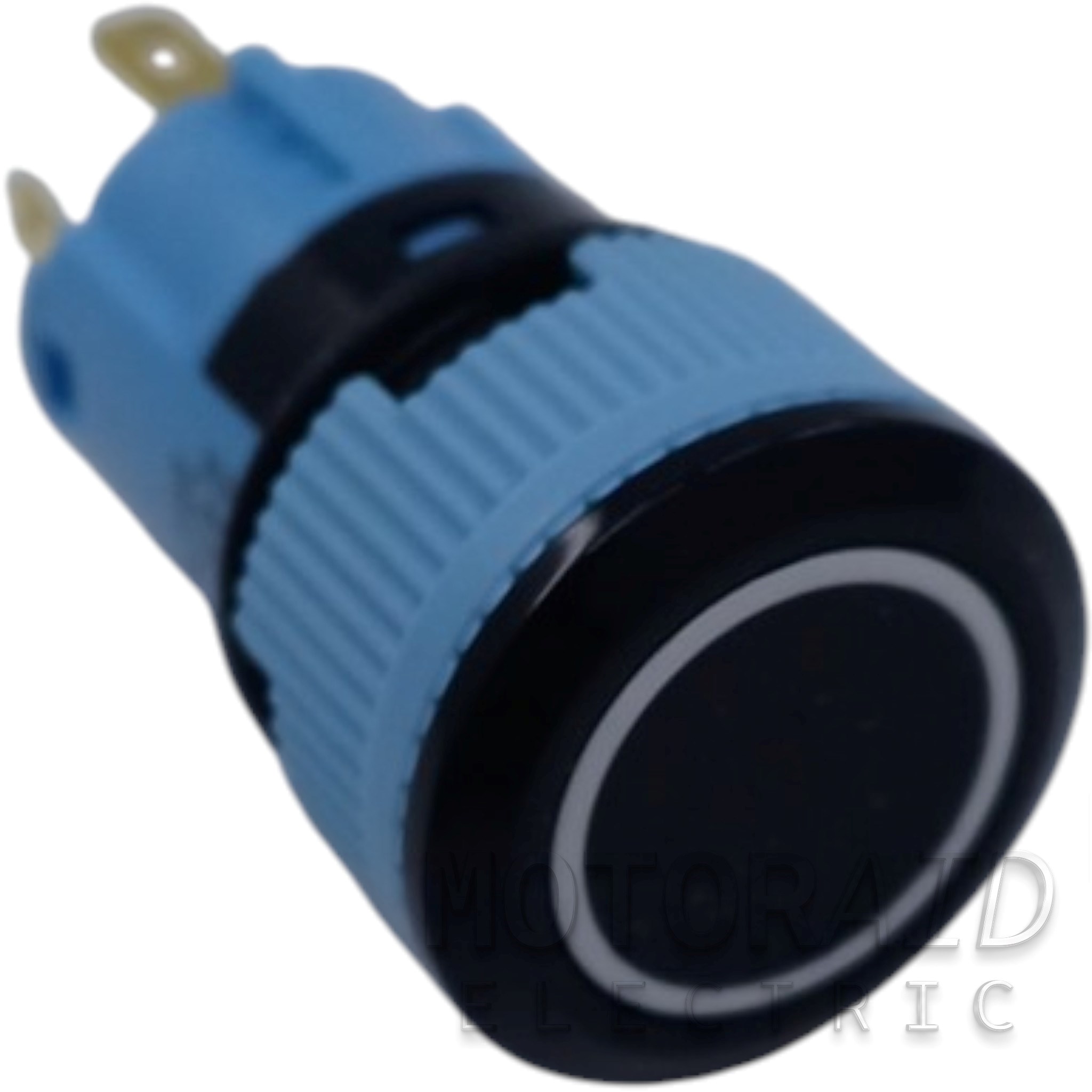 Kalıcılı 16mm 24V 12V Uyumlu Kırmızı Halka Işıklı 1-0 Elektrik Anahtarı 5 Pin