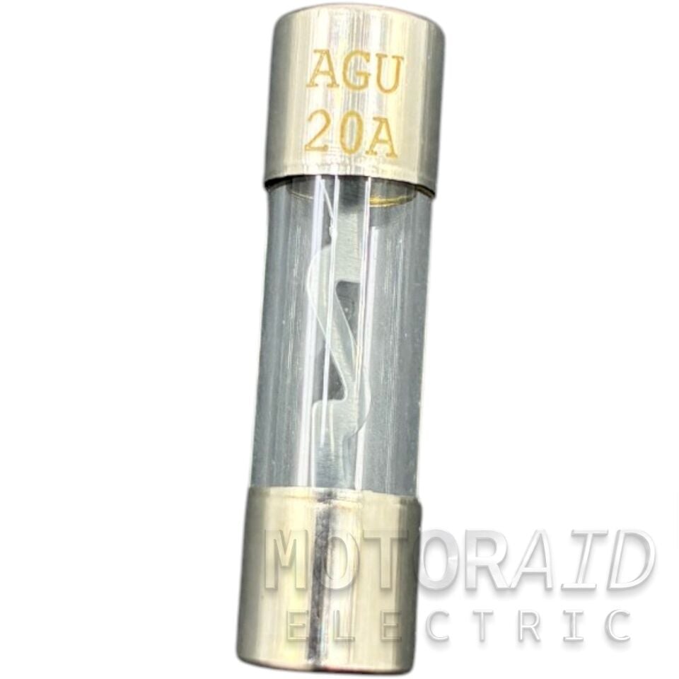 20A 10x38mm AGU Oto Amfi Cam Sigortası