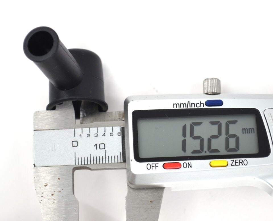 Pabuç Yalıtım Muhafaza Kapağı PVC 15mm Çap