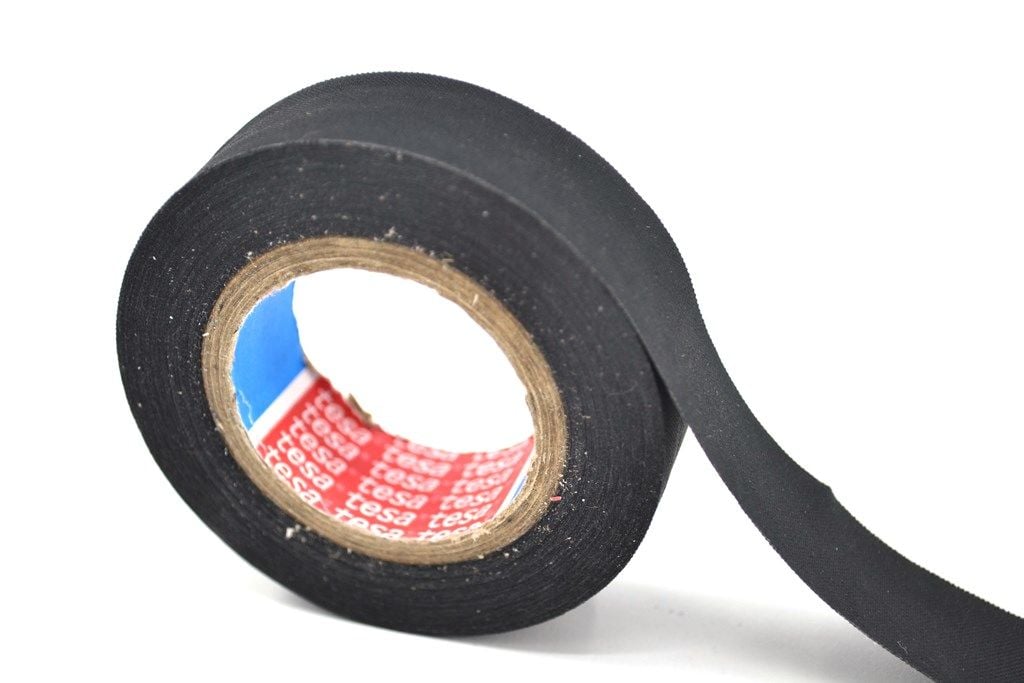 Tüysüz Bez Bant 19mm 15M Elektrik İzolasyon Bandı Tesa Bezbant